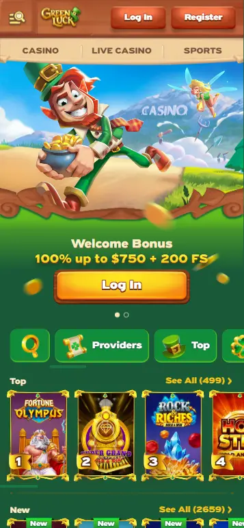 Casino lobby interface showing Fist of Destruction among Hacksaw Gaming titles
